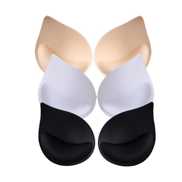 3D Lyft Upp Svamp BH-inlägg För Bikini Kvinnor Underkläder Inlägg 2023 BH R2L6 white One Size