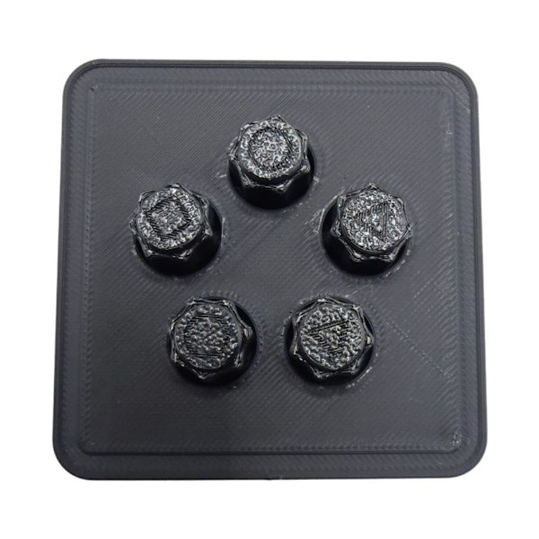 Squid Game 2 Gonggi Stenar Leksak Koreansk Traditionell Sten Fångst Black One size