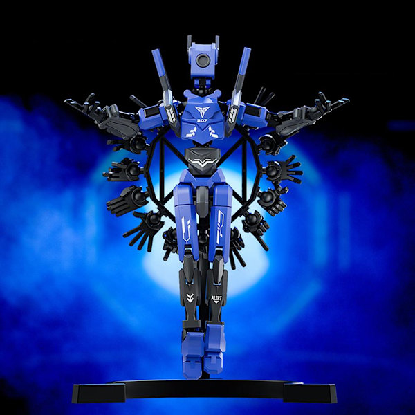 Actionfigur Titan 13 Actionfigur Dummy Lucky 13 Figur Tryckt Multi-ledad Rörlig Nova Y7R5 magnet Red 9 Accessories