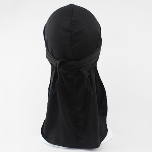 Huvudbandana för män, Durag Bandanna Sports Durag Scarf Head Rap Tie white one-size