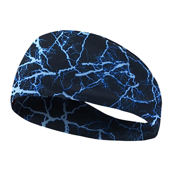 Svettband Sport Pannband För Män Kvinnor Gym Yoga Mjuk Svett T1E0 N1X7 J6P5 I9B2  blue onesize