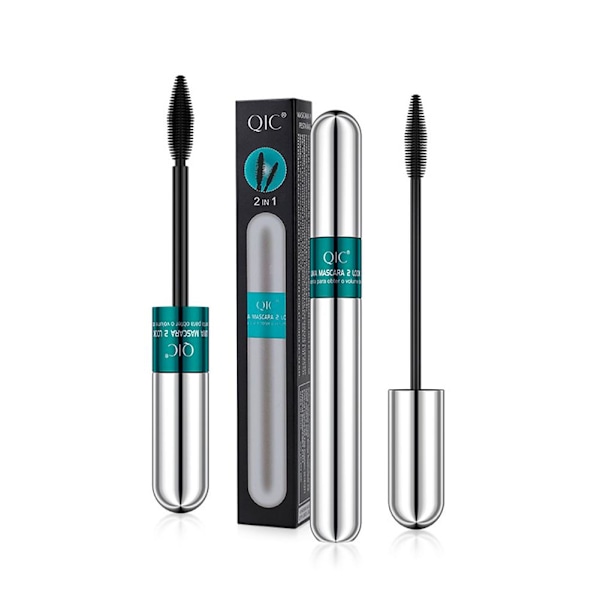 Mascara Vattentät och Svettsäker Volym Dubbel Effekt Mascara