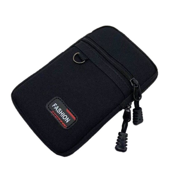 Taktisk Molle Utility Pocket EDC Verktygsväska Organizer Admin Pouch black Single layer