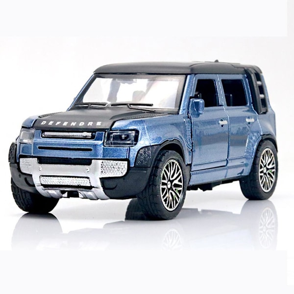 1:36 Land Rover Defender Suv Diecast Legering Metall Lyxbil Modell Dra Tillbaka Bil För Barn H9l7 green one-size