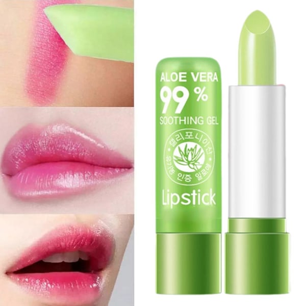 Närande Läppbalsam Långvarig Återfuktning Naturlig I6N8 Gradient T6H Färger W1N1 1 1pcs