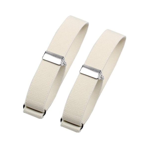 Herr Business Elastisk Justerbar Skjortärmshållare Armband Ärmhållare Rem A9 wine red One-size