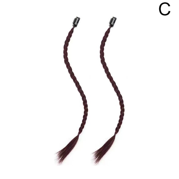 Kvinnors modeperuk hästsvans simulering hårtillbehör HaircR1 black one size