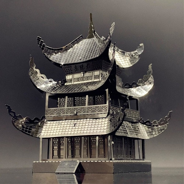 3D Metall Pussel Yueyang Torn Modell Kit DIY Montera A5 Pussel F5A3 Hot Z9R4
