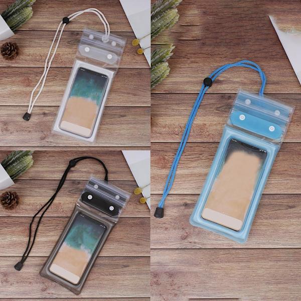 Vattentätt Flytande Fodral Torr Väska Skydd För iPhone 2025 Mobiltelefon X7O5 white 1pcs