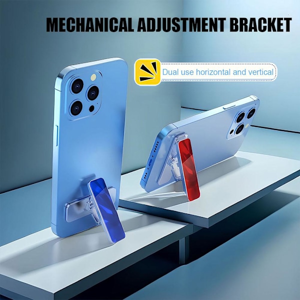 Mekanisk Metall Telefonhållare Ställ Lot M9 Y4W9 √ж т, P6D8 D3K4 blue 1pcs