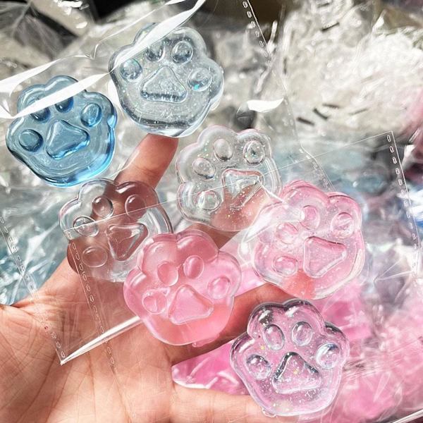 Isbjörn Klo Stressboll Leksak Anti Stress Fidget Nyhet Kub Leksak Hot O7 white one-size