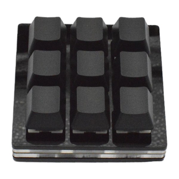 9-knapps Makro Multifunktionell Knappsats Portabelt Mekaniskt Tangentbord För Gaming G0F6 2021 W5P1 S2D3