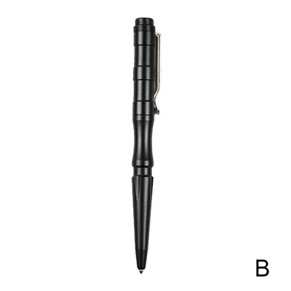 1x taktisk penna polisens militära nödutrustning Fönsterbrytare H black One-size