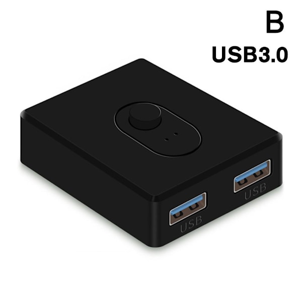 USB 2.0/3.0 KVN-switch HDMI 2-portars låda plug-fri delning tangentbord usb3.0 one-size