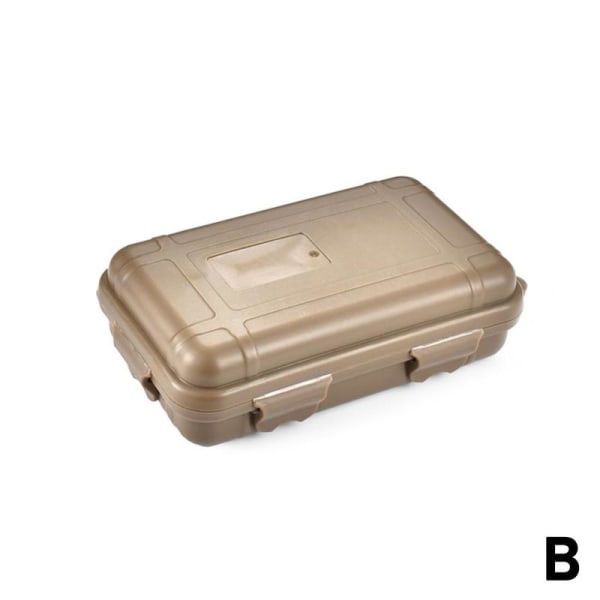ABS plast utomhus stötsäker förseglad vattentät case till Mud color One-size