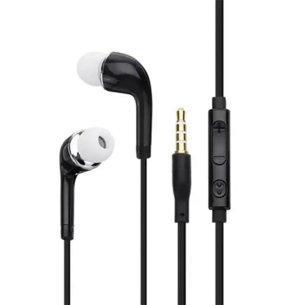 För Galaxy J5 9500 3.5mm In-ear Trådbundet Mikrofon Volym Headset✨w A2M8 D2L5 R9Z1 H3U4 white one size