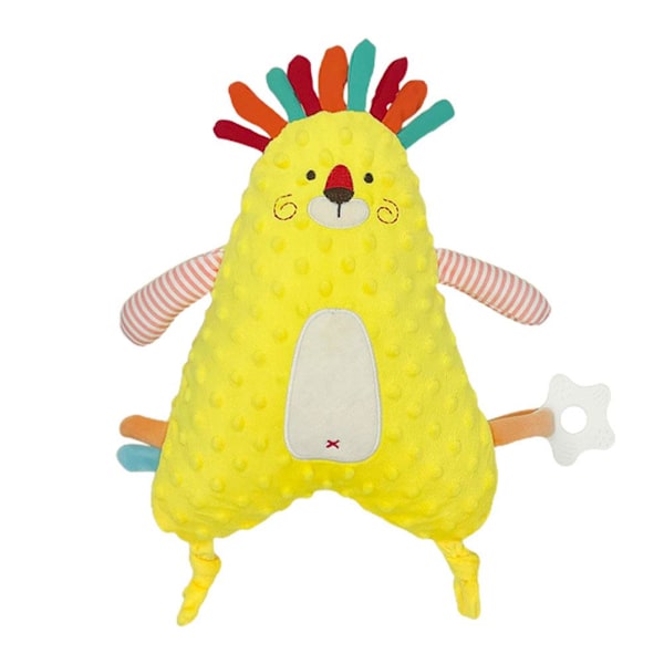 Tecknad Lejon Kanin Plysch Snuttefilt Leksak Sovhandduk Gosedjur Pojkleksaker Plyschdjur Barn Docka T0w5 lion 30*20*8cm