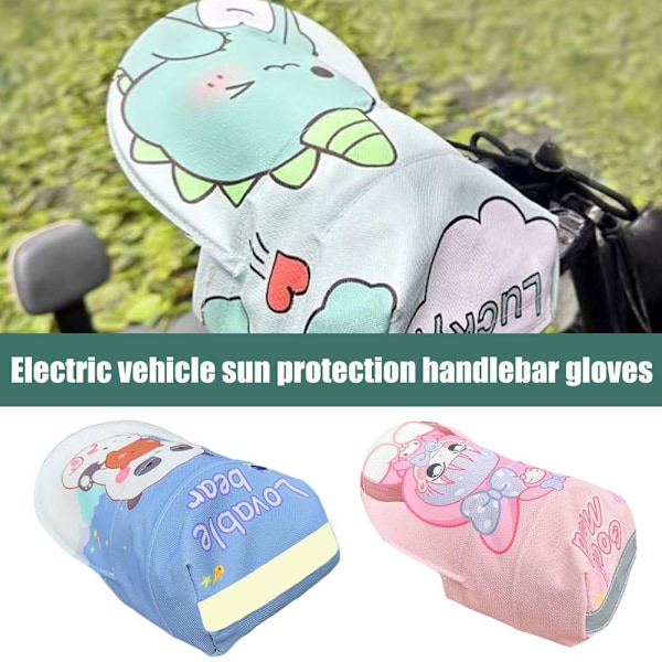 Elektrisk Bil Motorcykel Solskyddshandskar Skydd Hand Tredimensionell Sommar Tunn Z0y7 3 One size