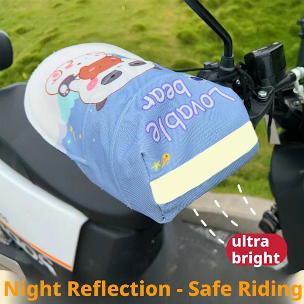 Elektrisk Bil Motorcykel Solskyddshandskar Skydd Hand Tredimensionell Sommar Tunn Z0y7 5 One size