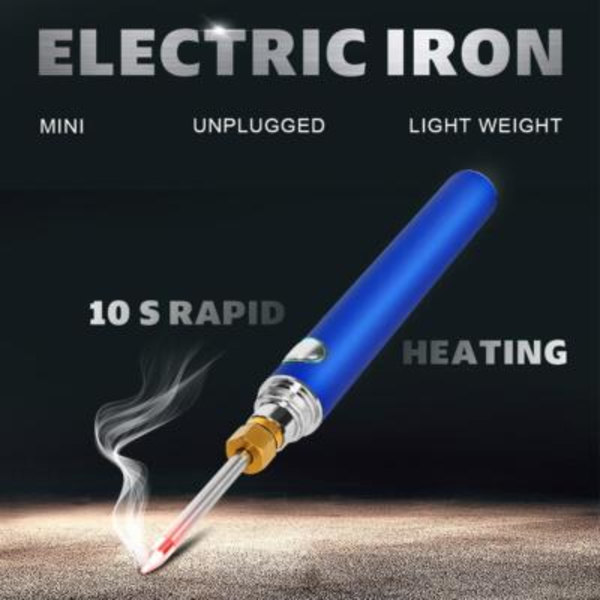 350-1100mAH Trådlös USB Uppladdningsbar Svetsbatteri Penna Elektrisk Lödkolv Color 1100mA