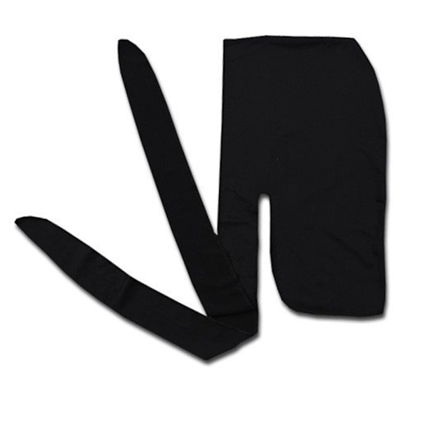 Huvudbandana för män, Durag Bandanna Sports Durag Scarf Head Rap Tie white one-size