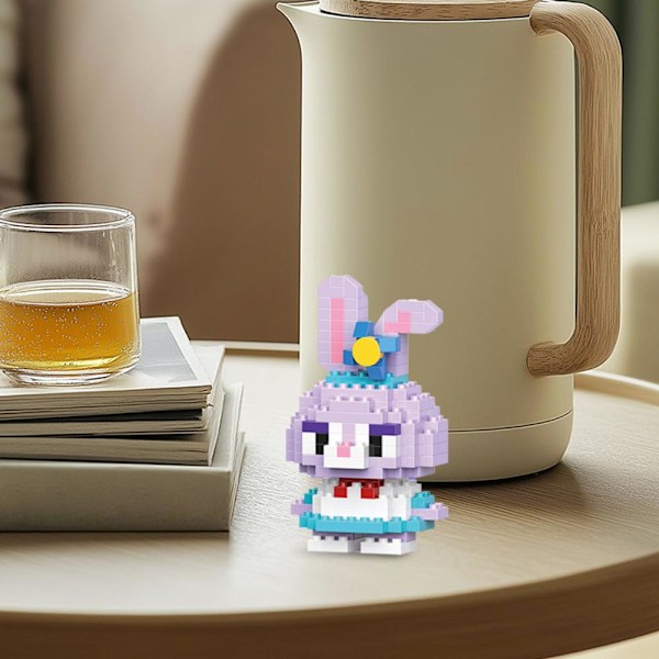 Pedagogisk Byggleksak för Barn med Mikropartiklar, Tecknad Modell, Pussel, Pojkleksak W2 Stitch 1set