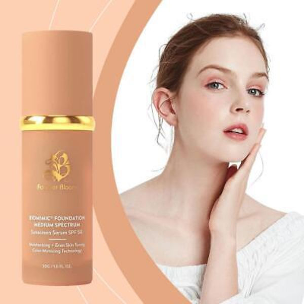 Forever Bloom Foundation 4-i-1 Biomimic Medium Spectrum Foundation Flytande 30g