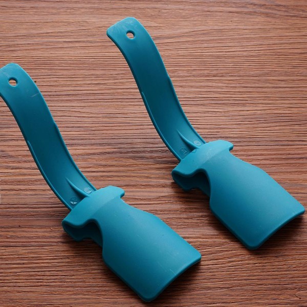 Unisex Skorhorn Hjälpmedel Skorhorn Lätt att ta på och av O8 Robust blue one-size