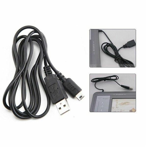 Nintendo DS Lite NDSL laddningskabel USB-laddningskabel DSL strömkabel datakabel