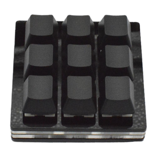 9-knapps Makro Multifunktionell Knappsats Portabelt Mekaniskt Tangentbord För Gaming G0F6 2021 W5P1 S2D3
