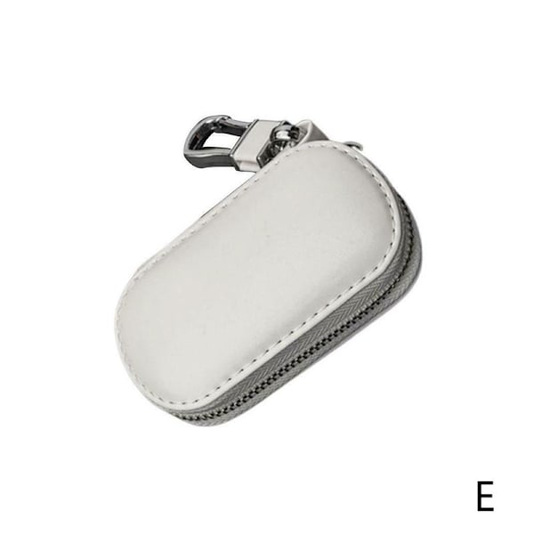 Bilnyckel Fodral Faraday-Nyckellös Ingångsskydd Burpåse❈ white one-size