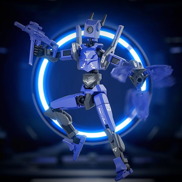Actionfigur Titan 13 Actionfigur Dummy Lucky 13 Figur Tryckt Multi-ledad Rörlig Nova Y7R5 magnet Red 9 Accessories