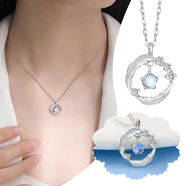 Kranshalsband Gentle Fairy Halsband Enkel Gåva, Q4P2 A One size