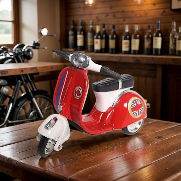 Leksaksbil för barn Legeringsmodellbil Leksaker Moto Modell Prylar Nyckelring Väska Mini U3c1 Red 1pcs