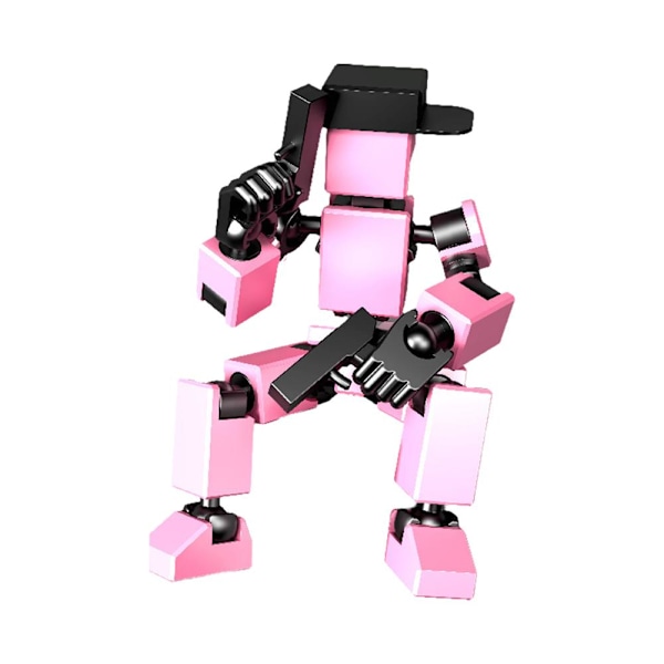 Actionfigur Titan 13 Actionfigur Dummy Lucky 13 Figur Tryckt Multi-ledad Rörlig Nova Y7R5 Pink 13  Accessories
