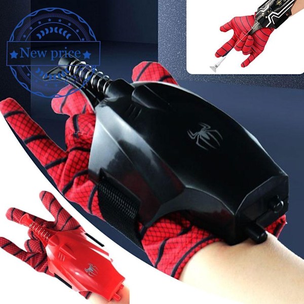 Cosplay Web Shooter Leksak Supercoola Leksaker För Pojke Web Shooter Leksak Siktande Rörelseleksak Presentleksaker För G3j0 black one-size