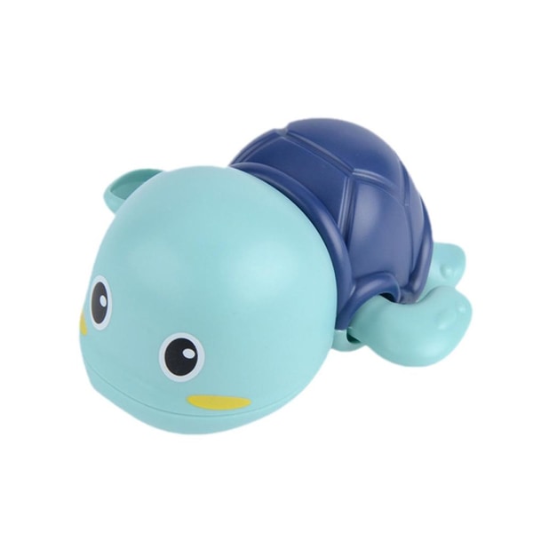 Badleksaker Pool Simning Turtle för småbarn Barn Wind-up Clockwo dolphin blue onesize