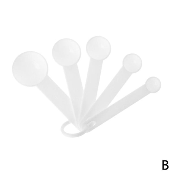 dmmmm Måttkoppar och skedar Set med 5 delar, säkerhetsmaterial white one-size