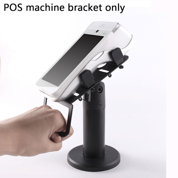 POS Maskinstativ Roterbart och Justerbart POS Display Kortmaskin Diskbänk Stativ Kassastativ L5L2