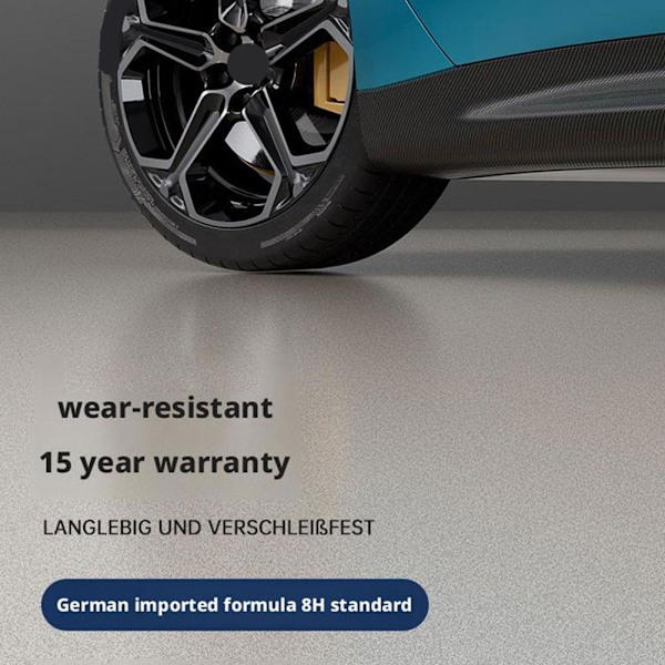 Louis Forest Epoxigolvfärg, Högglansig Marmoreffekt Golvbeläggning Epoxi W3Y4 dark gray One size
