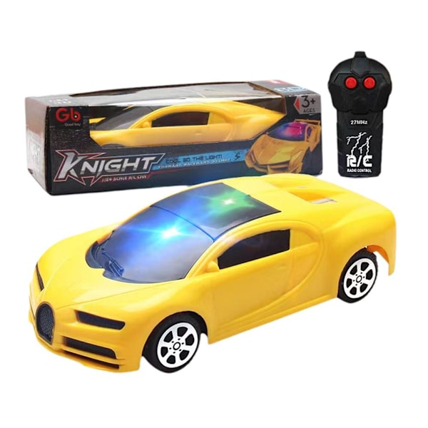 Fjärrstyrd Bil 1:24 Bilar för Barn och Med Ljus Racingmodell Yellow Lamborghini