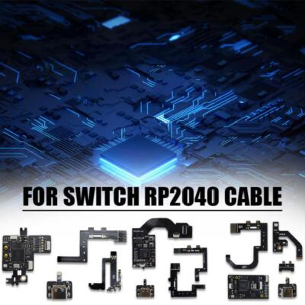 RP2040 Spelkonsol Chip Ersättning För Switch-Ns CPU Flex Ribbon Kabel  for lite 1pcs