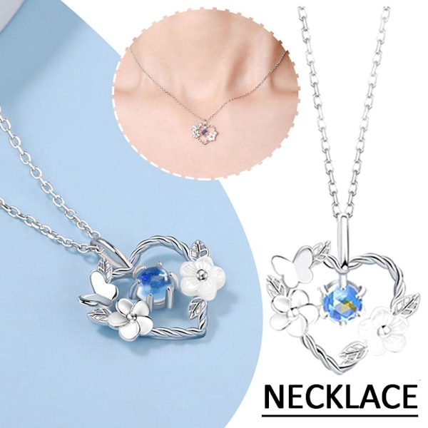 Kranshalsband Gentle Fairy Halsband Enkel Gåva, Q4P2 A One size