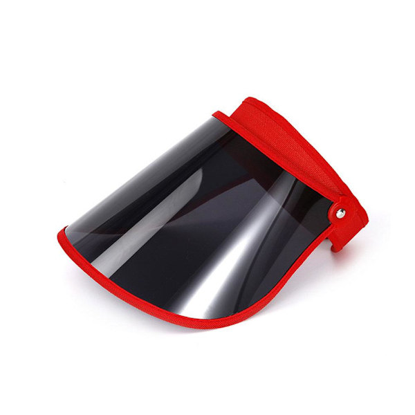 Cykla Med En Tom Hög Hatt Utomhus Solhatt 5 Färger K5v1 Red 1pcs