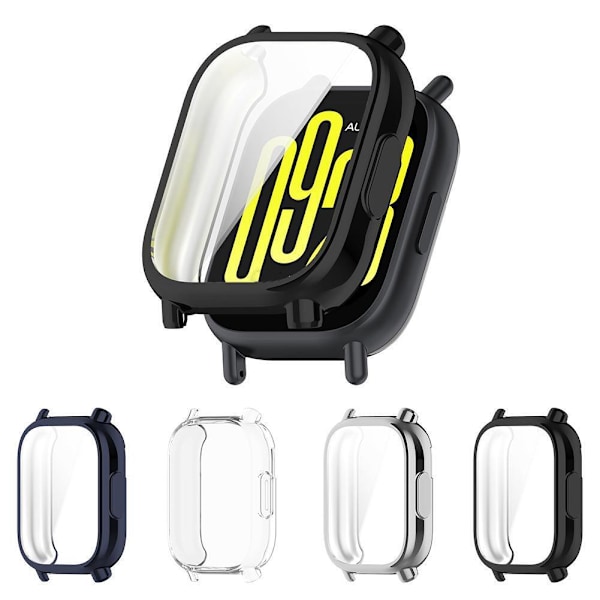 För Redmi Watch 5 Active / 5 Lite Skyddsfodral TPU Vattentätt Klockskydd B1B4 clear  for Watch 5 Lite