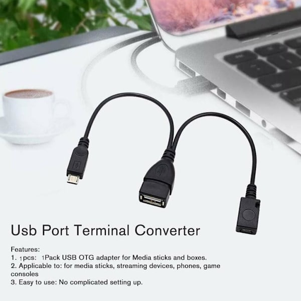OTG Kabel Adapter För Firestick 4K Fire Stick Amazon USB Lägg Till TV Bäst