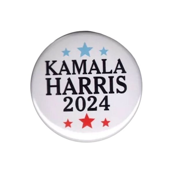 Kamala Harris 2024 President Valröstningsknappar, Kamala Harris Fo style4 One size