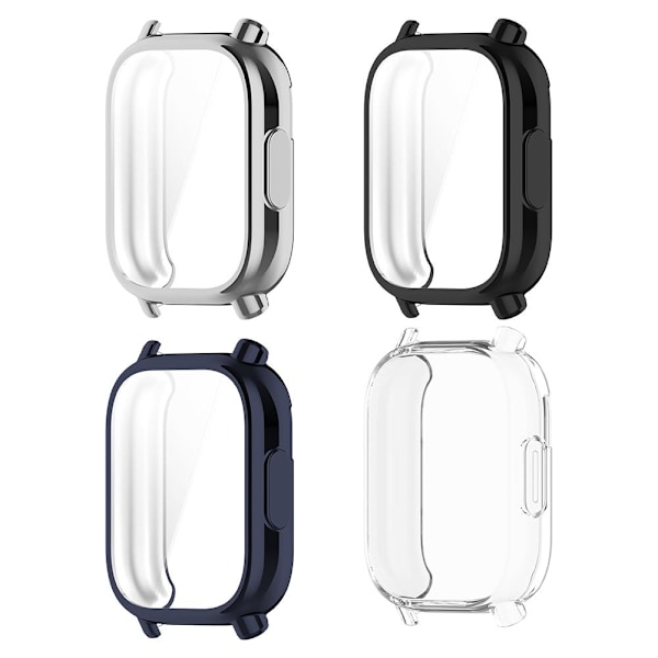För Redmi Watch 5 Active / 5 Lite Skyddsfodral TPU Vattentätt Klockskydd B1B4 clear  for Watch 5 Lite
