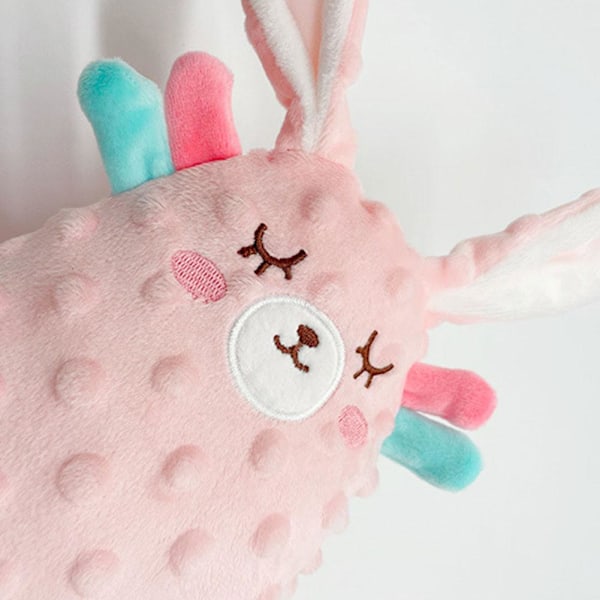 Tecknad Lejon Kanin Plysch Snuttefilt Leksak Sovhandduk Gosedjur Pojkleksaker Plyschdjur Barn Docka T0w5 rabbit 30*20*8cm
