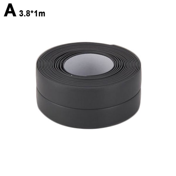 Vattentät Tätningsremsa Anti-mögel Badrum Kök Badkar Dusch Handfat Dörr E5I5 grey one-size